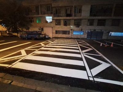 افزایش ایمنی معابر منطقه ۲۰ با اجرای بیش از ۲۰ هزار متر طول خطکشی در تیرماه سال جاری