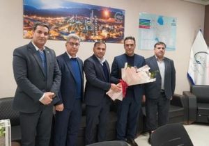 دیدار مدیر شعب بانک صادرات استان با مدیرعامل پتروشیمی ایلام