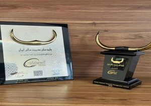 تندیس زرین «جایزه ملی مدیریت مالی ایران» به شرکت صنایع پتروشیمی خلیجفارس رسید