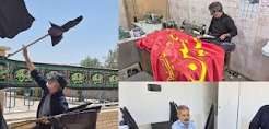 برپایی موکب عزای حسینی و ایستگاه ماشیننویسی عاشورایی در مجتمع پتاس خوروبیابانک