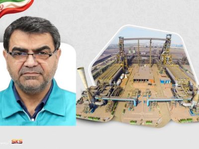 ثبت رکورد آهن‌اسفنجی فولاد کاوه در خرداد