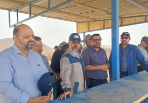 بازدید مدیر نظارت ایمپاسکو از مجتمع سنگ آهن جلال آباد زرند
