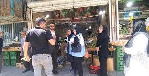 جمعآوری موانع و رفع سد معبر واحدهای پروتئینی آلاینده در نواحی یک و دو منطقه ۱۹