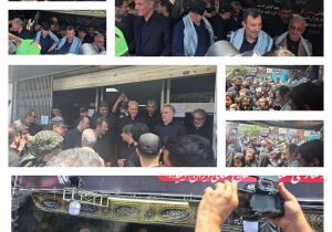 پذیرایی مدیران ارشد ایمیدرو، ایمپاسکو و شرکت ملی فولاد از زائران بدرقه رهبر شهید ایران
