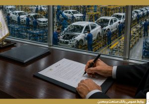 بانک صنعت و معدن پشتیبان صنعت خودرو
