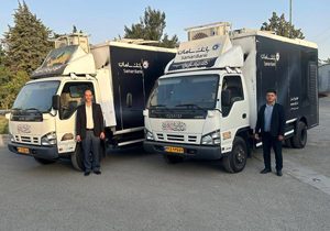 استقرار خودپردازهای سیار بانک سامان در مرزهای شلمچه و مهران