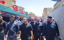 بازدید مدیرعامل هلدینگ صباانرژی از مواکب خدمترسانی به زائران و عزاداران