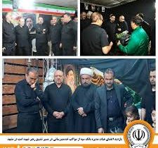بازدید اعضای هیات مدیره بانک سپه از مواکب خدمت‌رسانی در مسیر تشییع رهبر شهید امت در مشهدمقدس