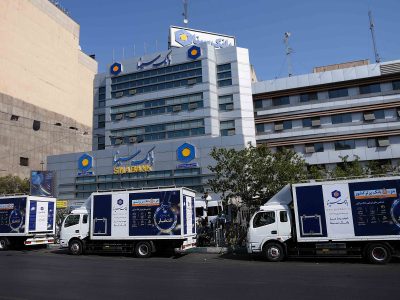 اعزام کاروان خودرویی خودپردازهای سیار بانک سینا به نقاط مرزی کشور به مناسبت اربعین