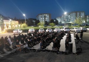 ارزیابی میدانی شهردار منطقه یک از مراکز اسکان زائران در ایام وداع و تشییع قائد شهید