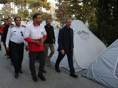 پذیرایی از ۵۰۶۰۰ هزار زائر امام مجاهد و شهید در منطقه ۵ تهران انجام شد