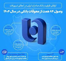 ارتقای ظرفیت بانک صادرات ایران در اعطای تسهیلات/ وصول ۸۴ همت از معوقات بانکی در سال ۱۴۰۴