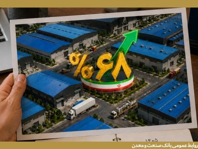 رشد ۶۸ درصدی پرداخت تسهیلات بانک صنعت و معدن به صنایع کوچک و متوسط