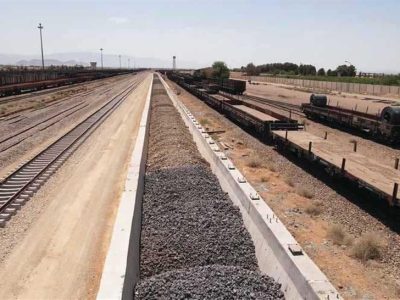 استفاده از سرباره فولاد مبارکه در توسعه ایستگاه ریلی برای نخستین بار