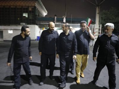 بازدید شبانه مدیرعامل سازمان مدیریت پسماند از محل‌های اسکان نیروهای عملیاتی