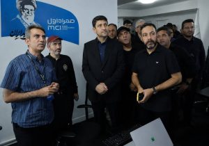 بازدید وزیر ارتباطات و فناوری اطلاعات از موکب خدمات رسانهای همراه اول