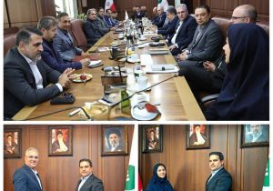 آئین معارفه روسای ادارات کل برنامه‌ریزی و صیانت از مشتریان پست‌بانک برگزار شد