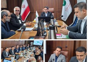 دیدار مدیر امور حراست پست بانک ایران با مدیرعامل در روز حراست