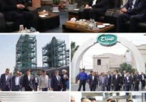 دیدار مدیرعامل بانک ملت با استاندار گلستان و بازدید از مجموعه های تولیدی و صنعتی این استان