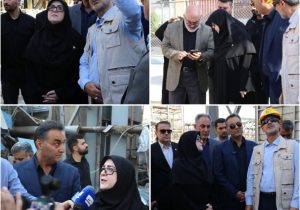 بازدید سخنگوی دولت از فجر انرژی؛ تأکید بر حمایت کامل دولت از بازسازی و تقدیر از فرماندهی میدان*