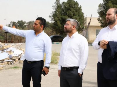 طرح ارتقای روشنایی بوستان سرخه‌حصار با نصب بیش از ۶ هزار پروژکتور کم‌مصرف اجرا شد