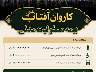 طرح ویژه «کاروان آفتاب»؛ چتر حمایتی بیمه کوثر برای زائران اربعین